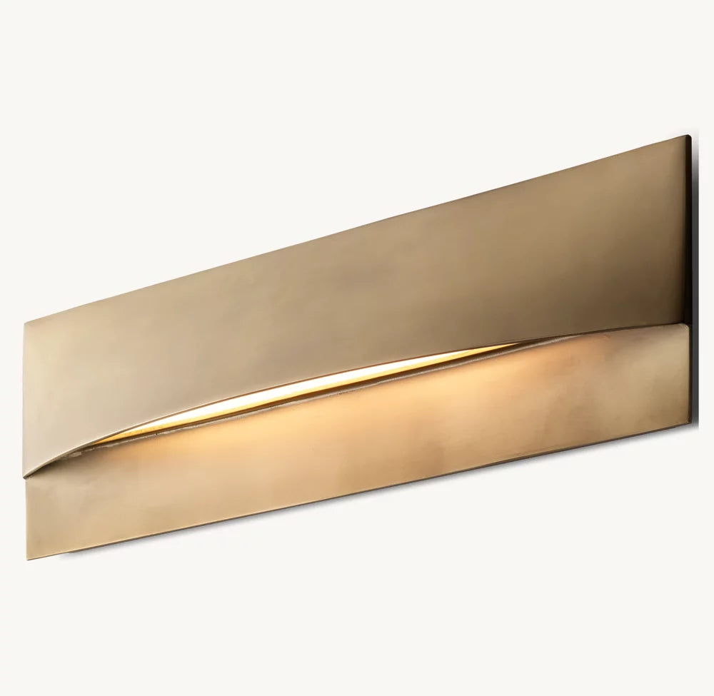 Taze Horizontal Rectangular Sconce