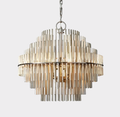 Emile Industrial Wind Round Chandelier 24