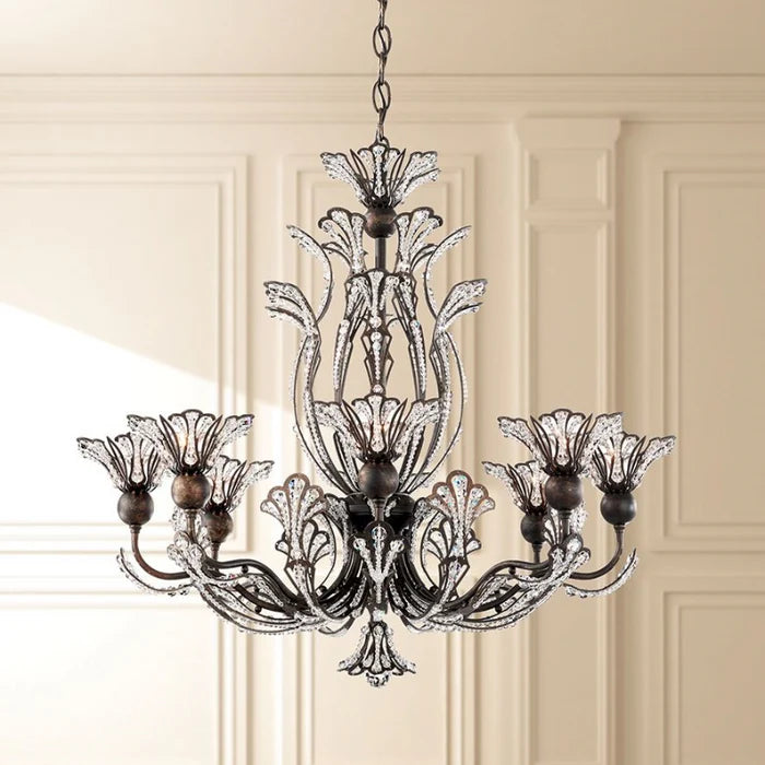 Traditional Crystal 7863 Rivendell 8-lt 26" Chandelier