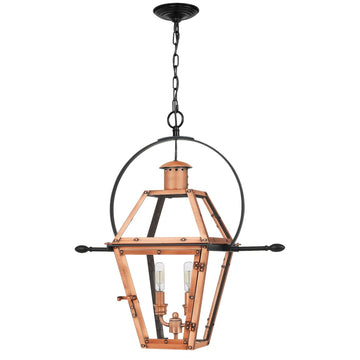 Roseto Llano 2 Light 21" Wide Outdoor Pendant
