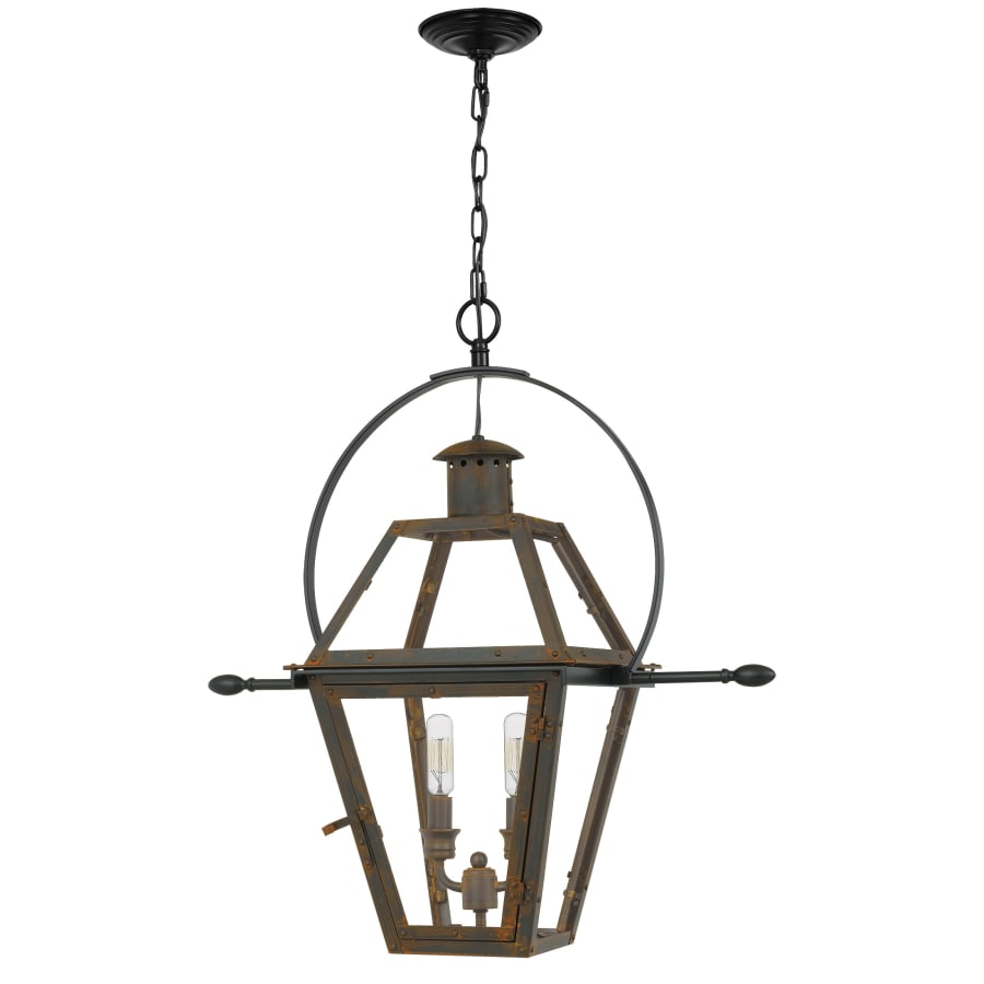 Roseto Llano 2 Light 21" Wide Outdoor Pendant