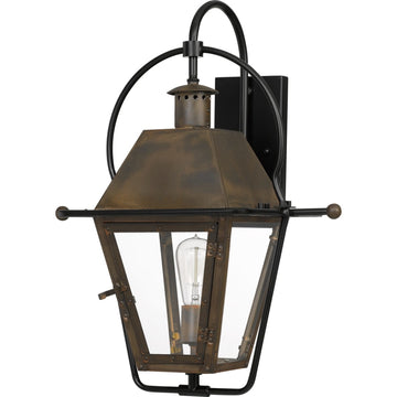 Roseto Llano Single Light 23" Tall Outdoor Wall Sconce