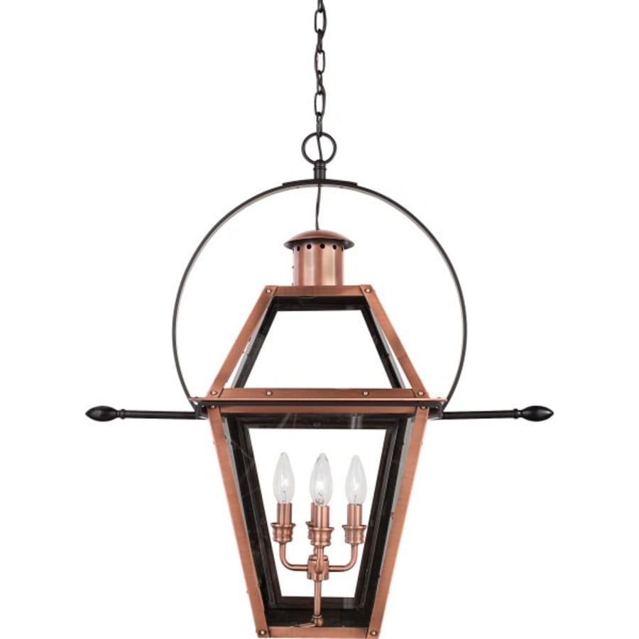 Roseto Llano 4 Light 28" Wide Outdoor Taper Candle Chandelier