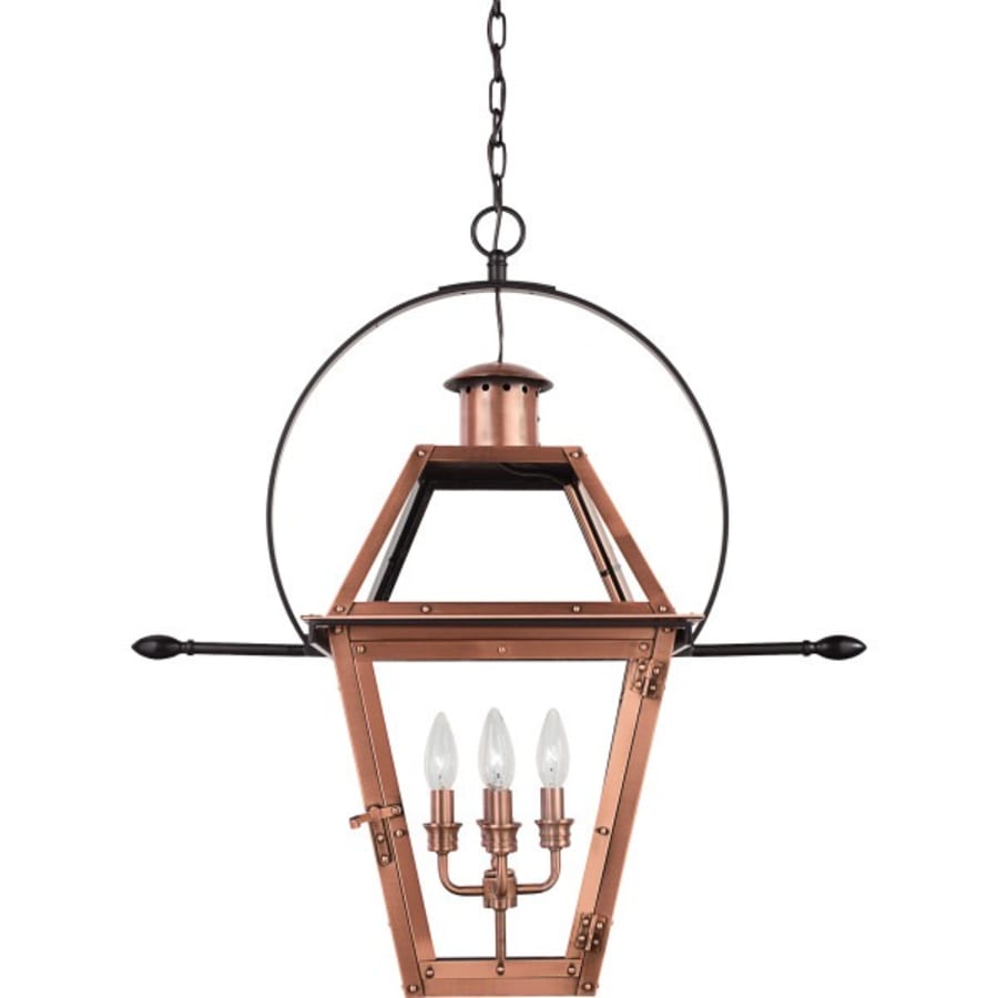 Roseto Llano 4 Light 28" Wide Outdoor Taper Candle Chandelier