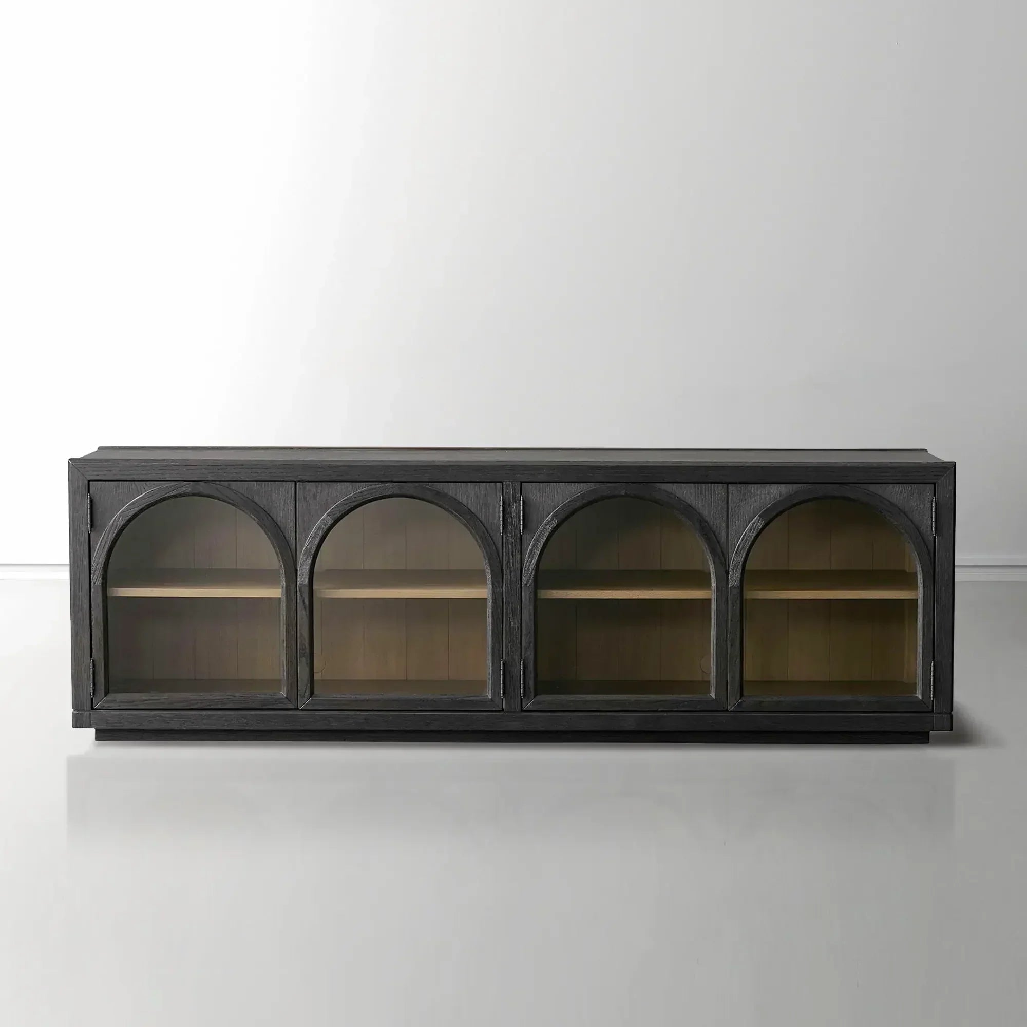 Hattie Media Console in Oak 80"W