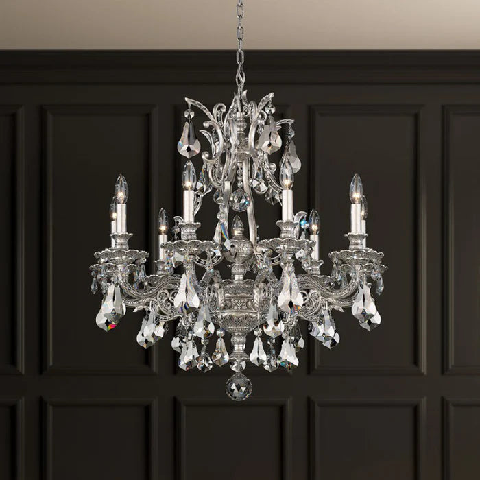 Traditional Crystal 6949 Sophia 9-lt 28" Chandelier